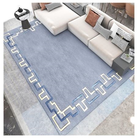 新西兰羊毛手工地毯现代轻奢客厅客厅沙发茶几加厚卧室房间床边毯